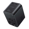 Choetech 65W Fast Universal GaN USB Travel Charger Black 2 x USB-C And A USB-A