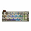 Epomaker RT100 RGB Wireless Hot-Swappable Mechanical Keyboard - White, Flamingo Switch, 97 Key