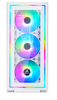 *Open Box!!! Pick up ONLY* Segotep GANK 360 RGB E-ATX Tempered Glass Full Tower Case - White