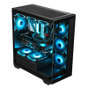 Segotep Infinity 3 ATX Tempered Glass Mid Tower Case Black