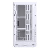 Jonsbo D300 MATX Tempered Glass Micro Tower Case - White