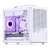 Jonsbo Z20 White Portable M-ATX Tempered Glass Micro Tower Computer Case