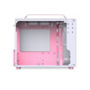 Jonsbo Z20 Pink/White Portable M-ATX Tempered Glass Micro Tower Computer Case
