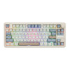 Epomaker Galaxy70 RGB Hot-swappable Wireless Mechanical Keyboard - Grey, Epomaker Zebra Switch, 82 Key