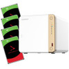 Buy the QNAP TS-462 4-Bay 8GB NAS with 4x 8TB NAS HDD Bundle ( BDLQNP462004 ). Shop online at Extremepc.co.nz