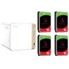 QNAP TS-462 4-Bay 8GB NAS with 4x 10TB NAS HDD Bundle