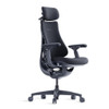 LiberNovo OC-1 Omni Smart Dynamic Ergonomic Chair with StepSync Footrest and battery included Midnight Black Seat Depth 45cm