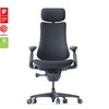 LiberNovo Omni Smart Dynamic Ergonomic Chair Seat Depth 48cm Midnight Black