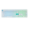 Epomaker HE108 Hot-Swappable RGB Wireless Mechanical Keyboard - White, Creamy Jade HE Switch, 108 Keys