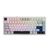 AULA F75 Hot-Swappable RGB Wireless Mechanical Keyboard - Light Blue, LEOBOG Reape Switch, 80 Keys