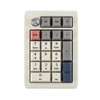 Epomaker EK21 Bluetooth Hot Swappable Numpad - Retro White, Zebra Switch