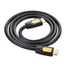 UGREEN HDMI Round Cable 2m (Yellow/Black)