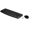 HP 3ML04AA 300 Wireless Keyboard & Mouse Combo Black