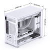 Jonsbo D31 MESH Tempered Glass M-ATX Mini Tower Case - White