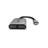 Buy the ALOGIC USB-C to USB-C Audio and USB-C Charging Adapter Space Grey ( UL2CAPW-SGR ). Shop online at Extremepc.co.nz