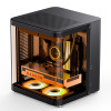 Jonsbo TK-1 M-ATX Mini Tower Case - Black