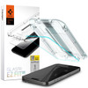 Buy the Spigen iPhone 15 Pro (6.1") Premium Tempered Glass Screen Protector ( AGL06898 ). Shop online at Extremepc.co.nz