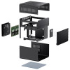 Buy the Jonsbo N2 ITX Mini Tower Case - Black ( N2 BLACK ). Shop online at Extremepc.co.nz