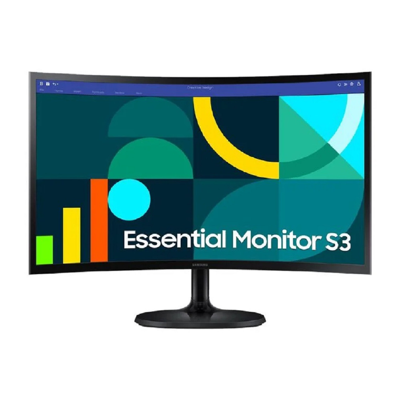 Samsung Essential S3 S36GD 27" FHD 100Hz Curved Ultrawide Business Monitor