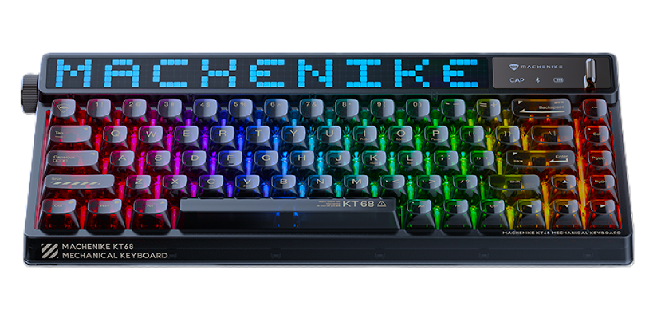 KT68 Pro Smart Screen メカニカルキーボード Machenike | KT68 Pro Smart Screen Mechanical Keyboard
