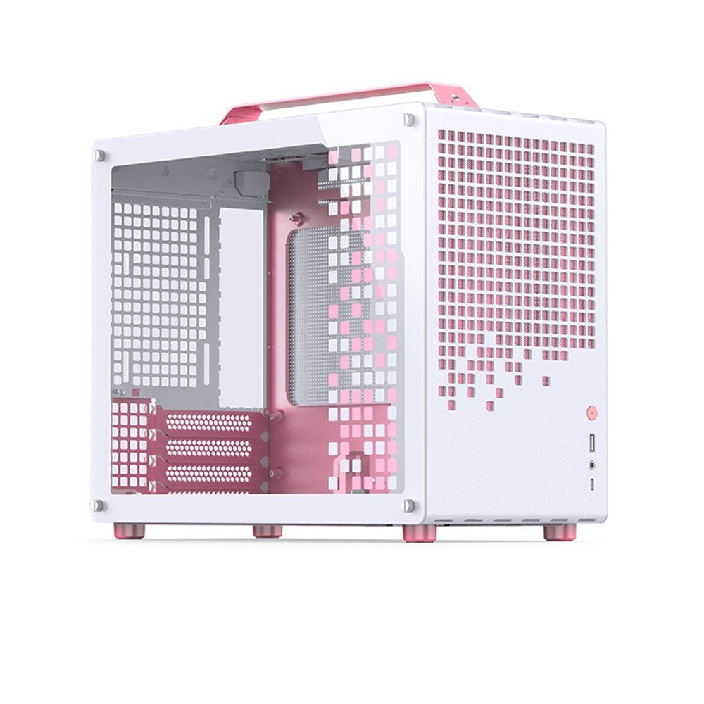 JONSBO Z20 [Pink/White] PCケース Jonsbo Z20 Pink/White M-ATX Micro Tower Computer Case