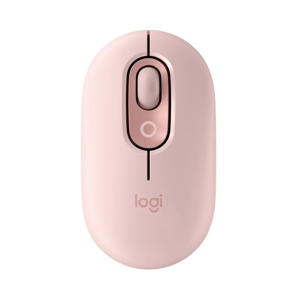 Logitech Roxo Mouse Logitech POP Optical Bluetooth Mouse Rose