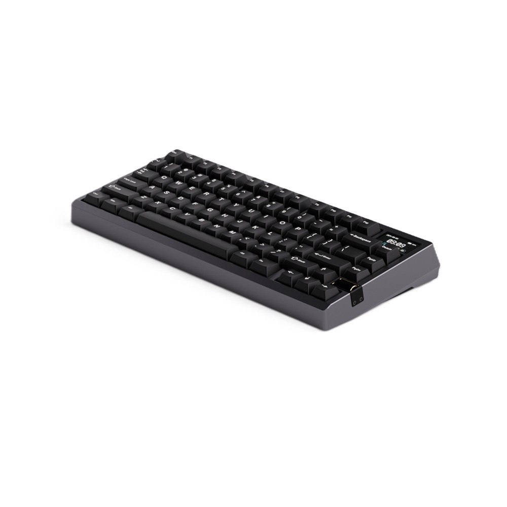 Meletrix Zoom75 TIGA RGB Wired Mechanical Keyboard Black Gray Standard