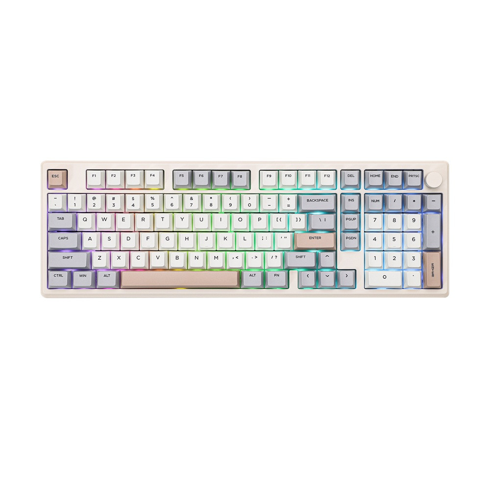 Epomaker Galaxy 100 RGB Wireless Keyboard Grey Linear Switch