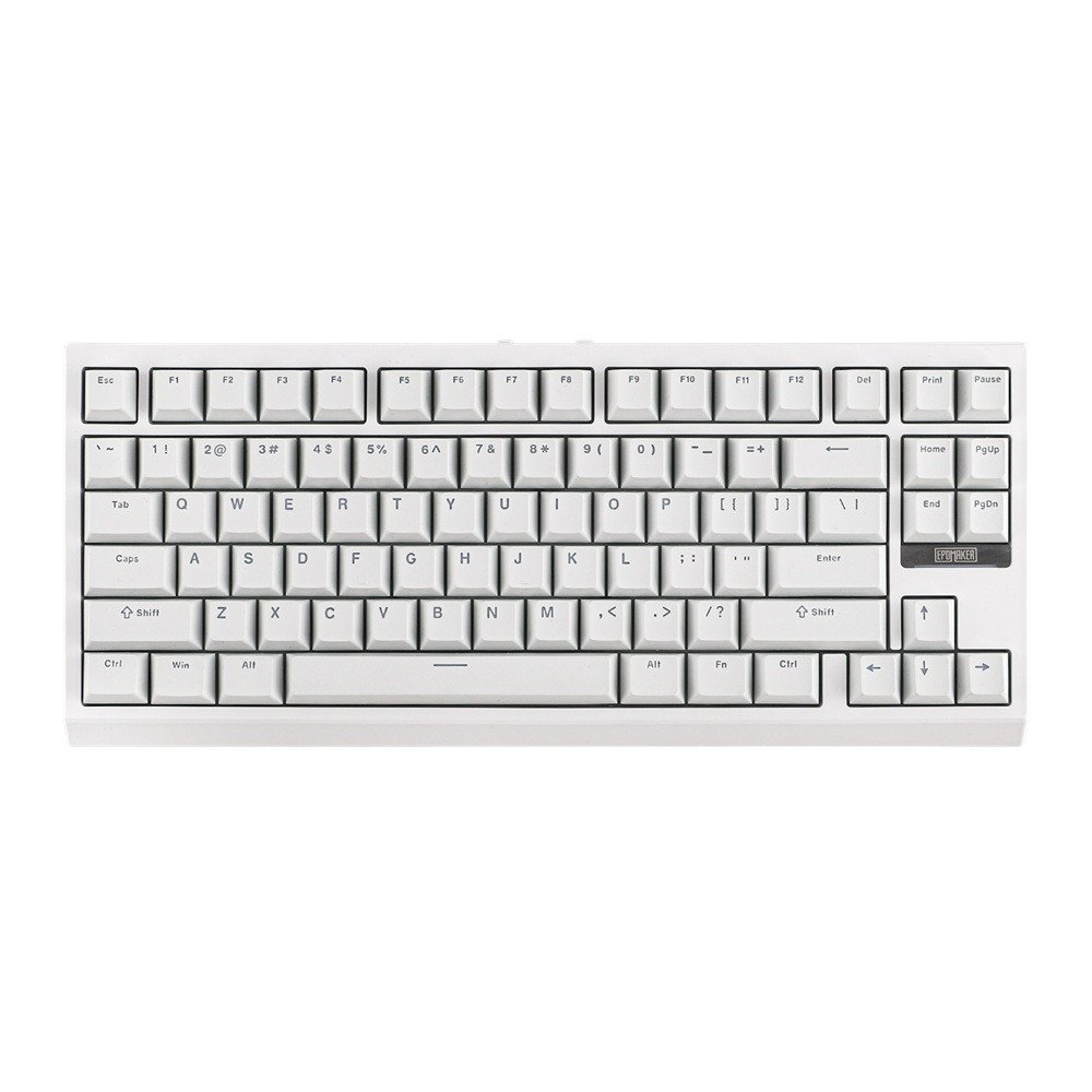 Epomaker G84 RGB Wireless Keyboard White Creamy Jade Switch