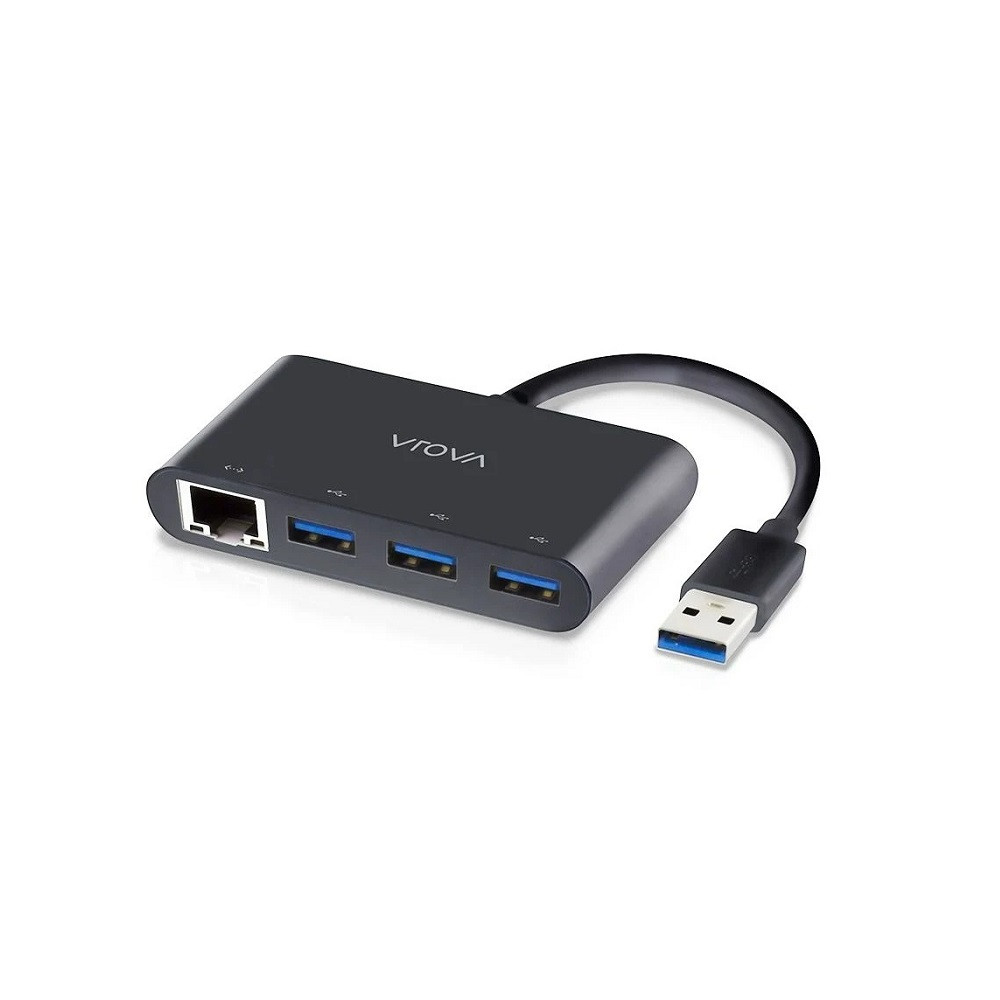 Alogic USB-A SuperSpeed 3 Port Hub + Ethernet Adapter