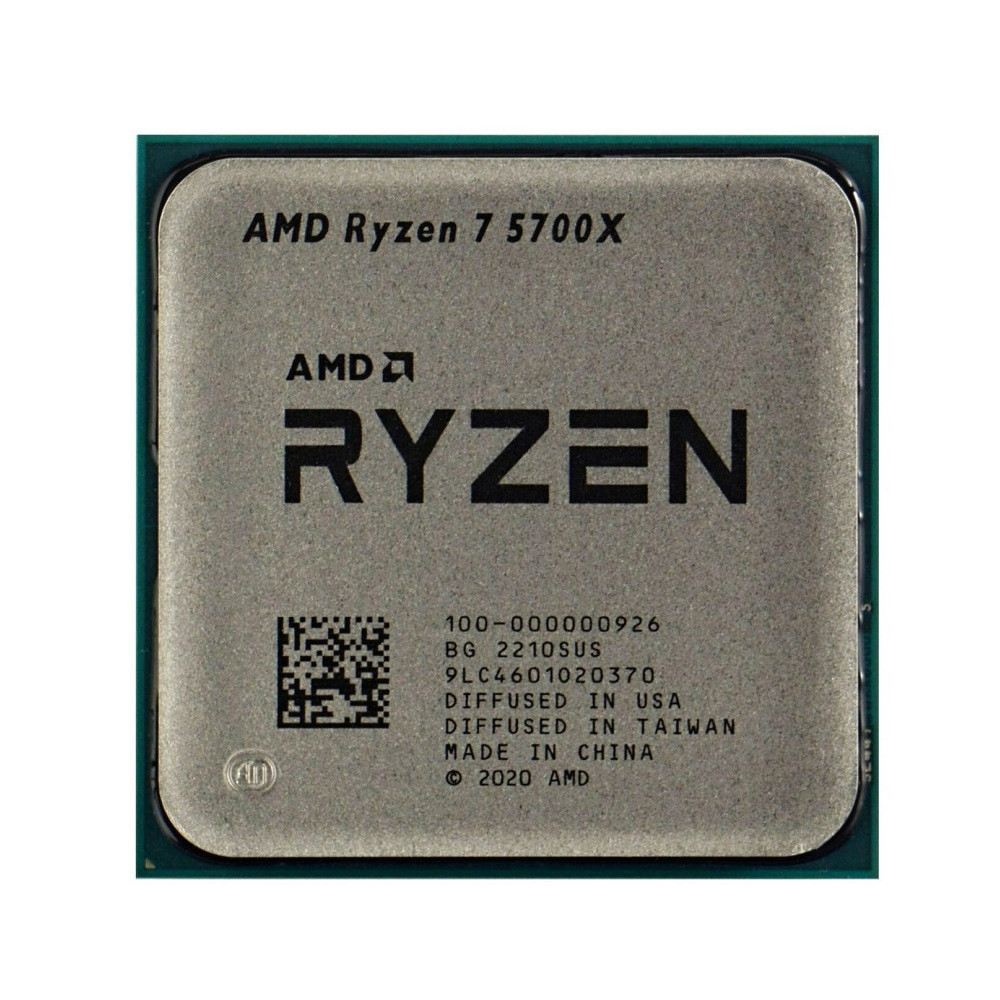AMD Ryzen 7 5700X CPU 8 Core / 16 Thread AM4 Socket without Cooler No Retail Package