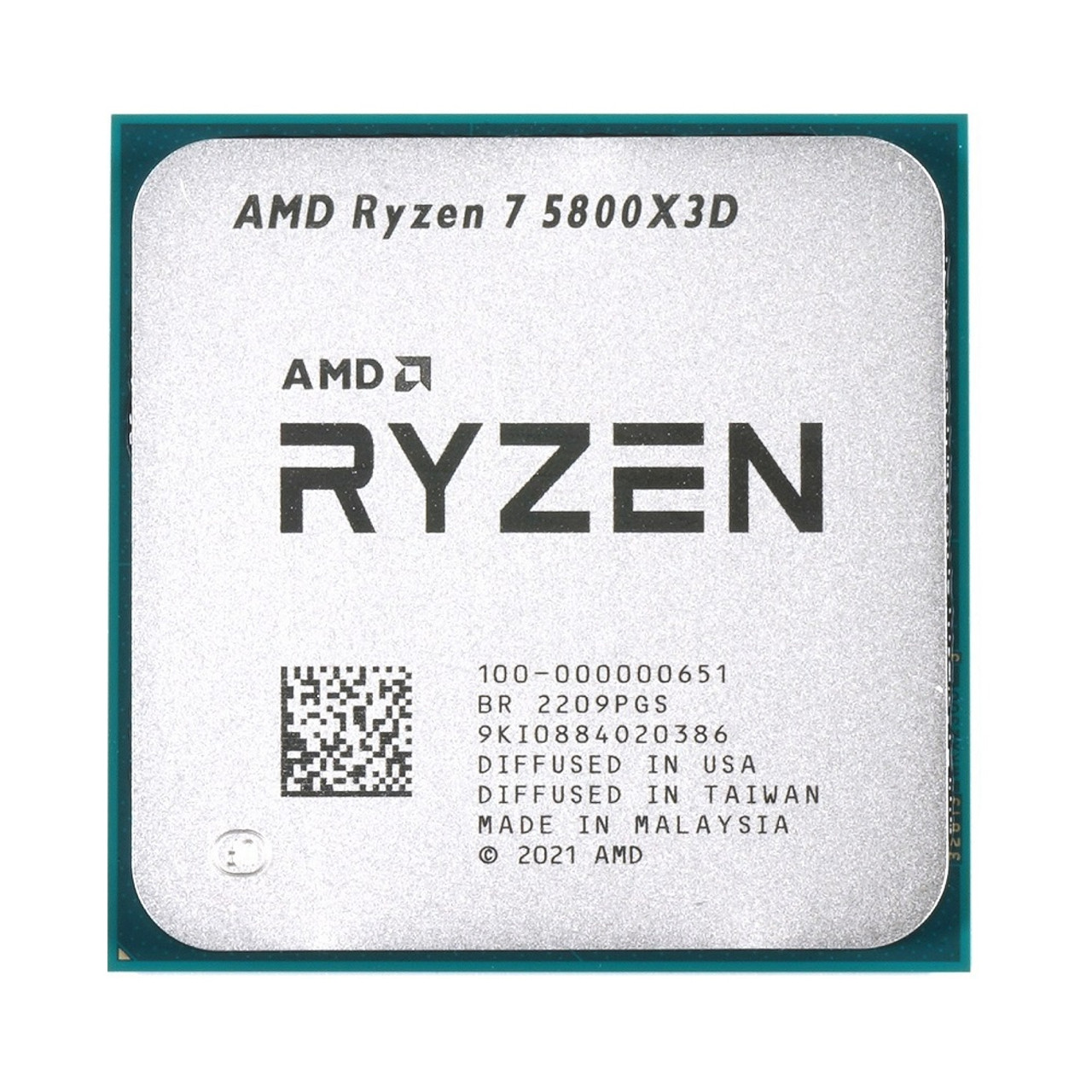 AMD Ryzen™ 7 5800X3D 8-core, 16-Thread Desktop Processor with AMD 3D  V-Cache™ Technology