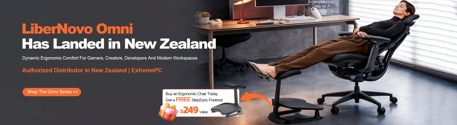 new libernovo ergonomic chair landing