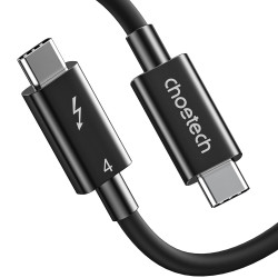 Buy the Choetech USB-C Thunderbolt 4 Cable 0.8m Black ( A3010 ). Shop online at Extremepc.co.nz