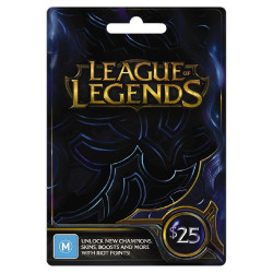  League of Legends $25 Gift Card - NA Server Only [Online Game  Code] : Video Games