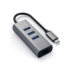 Buy the SATECHI USB-C 2-In-1 3 Port USB Hub and Ethernet Space Grey ( ST-TC2N1USB31AM ). Shop online at Extremepc.co.nz