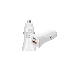 Buy the SGL 30W 2 Ports USB-A + USB-C Fast Car Charger White ( MOBASGL30WUAUC ). Shop online at Extremepc.co.nz