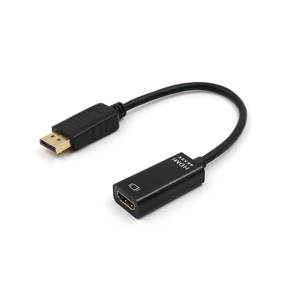 SGL DisplayPort Port To HDMI Adapter Black