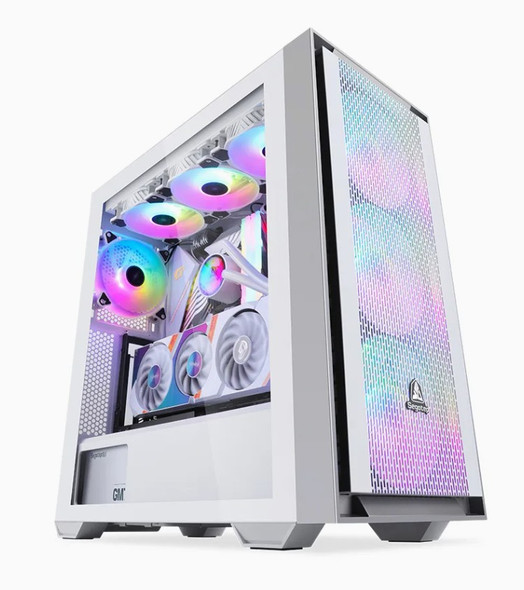 Buy the Segotep GANK 360 EATX Tempered Glass ATX Case - White ( GANK 360 WHITE ). Shop online at Extremepc.co.nz