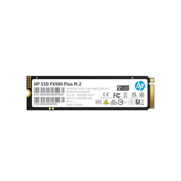 HP FX900 Plus 2TB Gen4x4 NVMe M.2 SSD for PC and laptops
