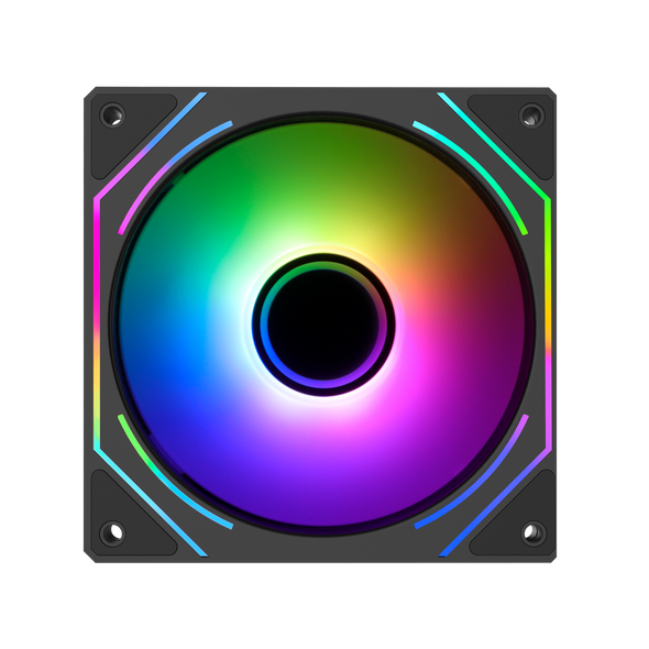 Segotep HB-12 ARGB Reversed 120mm Case Fan Black