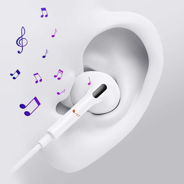 Choetech USB-C In Ear Wired Silicone Shell Earphone with Microphone Volume Control
