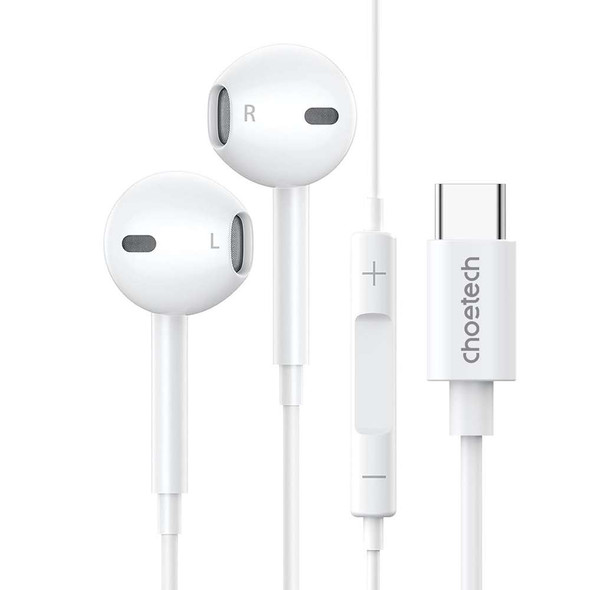 Choetech USB-C In Ear Wired Earphone with Microphone Volume Control