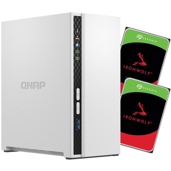 Buy the QNAP TS-233 2-Bay NAS with 2x 4TB NAS HDD Bundle ( BDLQNP23306 ). Shop online at Extremepc.co.nz