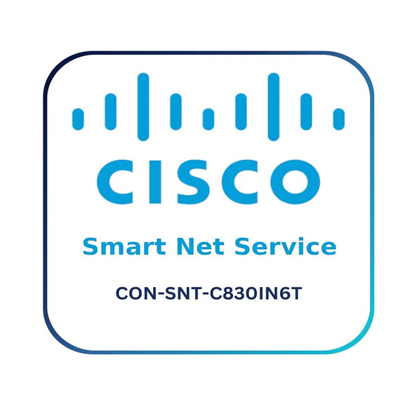 Buy the Cisco Smart Net Total Care Extended Service for Catalyst C8300 1 Year ( CON-SNT-C830IN6T ). Shop online at Extremepc.co.nz