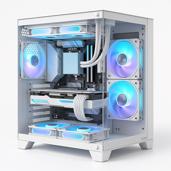 Intel Ultra 7 265KF | 32GB RAM | 2TB SSD | Radeon RX 9070 XT 16GB | Win11 Gaming PC