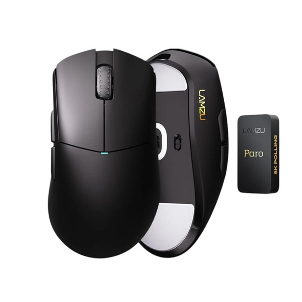 Buy the Lamzu PARO Wireless Optical Gaming Mouse Charcoal Black ( PARO Charcoal Black ). Shop online at Extremepc.co.nz