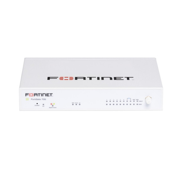 Buy the Fortinet FortiGate 70G Firewall 10 x GE RJ45 Ports ( FG-70G ). Shop online at Extremepc.co.nz