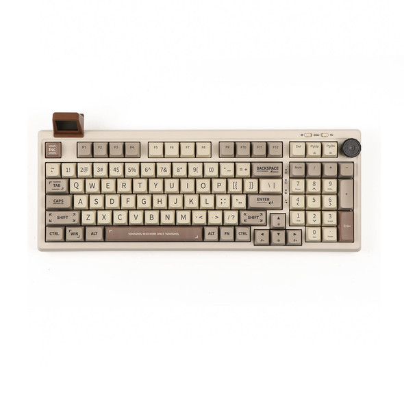 Buy the Epomaker RT100 RGB Wireless Hot-Swappable Mechanical Keyboard - White, Flamingo Switch, 97 Key ( 6975485160911 ). Shop online at Extremepc.co.nz