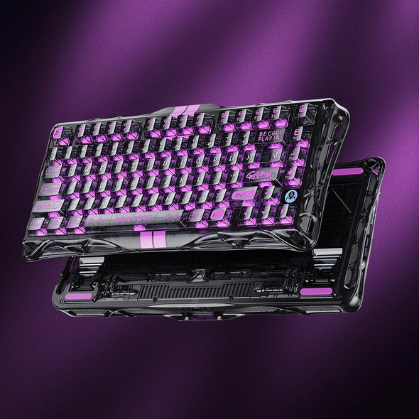 Buy the GravaStar Mercury V75 Lite RGB Hot-Swappable Wired Gaming Keyboard - Transparent Black, Linear Switch, 80 keys ( Mercury V75 Lite Lransparent Black ). Shop online at Extremepc.co.nz